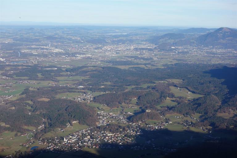 Salzburg vom Predigtstuhl aus