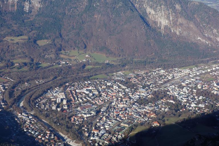 Bad Reichenhall vom Predigtstuhl aus